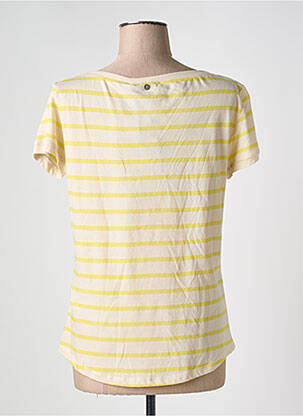 Tricou elasticitate mâneci scurte galben PENNYBLACK femeie