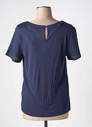 Tricou elasticitate mâneci scurte albastru KATMAI femeie