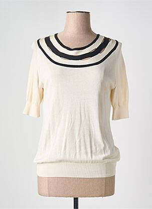 Pulover bej DIANA GALLESI femeie