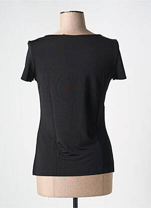 Tricou elasticitate mâneci scurte negru FUEGO WOMAN femeie