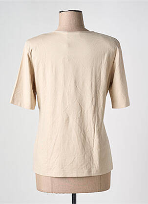 Tricou elasticitate mâneci scurte bej EUGEN KLEIN femeie