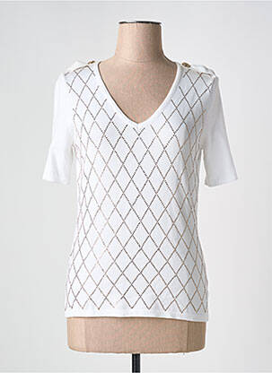 Pulover bej PASSIONI femeie