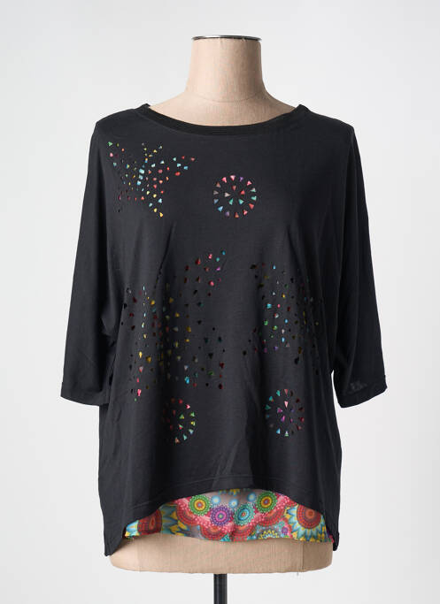 Tricou negru DESIGUAL femeie