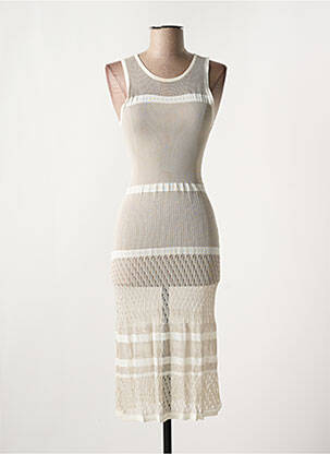 Rochie lungă bej BLEU BLANC ROUGE femeie