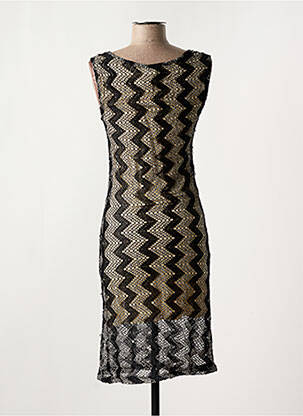 Rochie midi fără mâneci fără mâneci negru MOLLY BRACKEN femeie