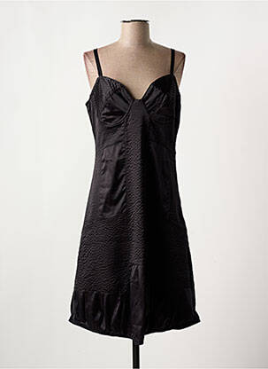 Rochie midi negru MAIS IL EST OU LE SOLEIL femeie