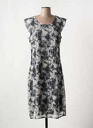 Rochie midi gri FRANSA femeie