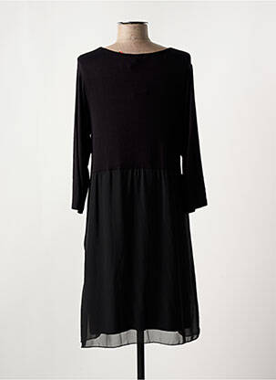 Rochie midi mâneci 3/4 mâneci 3/4 negru OLIVIER PHILIPS femeie