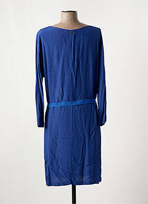 Rochie scurtă mâneci lungi mâneci lungi albastru ONE STEP femeie