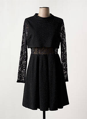 Rochie midi mâneci lungi mâneci lungi negru MOLLY BRACKEN femeie