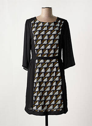 Rochie scurtă mâneci lungi mâneci lungi negru MOLLY BRACKEN femeie
