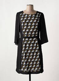 Rochie scurtă mâneci lungi mâneci lungi negru MOLLY BRACKEN femeie