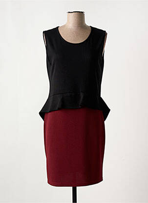 Rochie scurtă fără mâneci fără mâneci negru DRESSING DE JOLA femeie