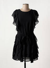 Rochie scurtă mâneci scurte mâneci scurte negru MOLLY BRACKEN femeie