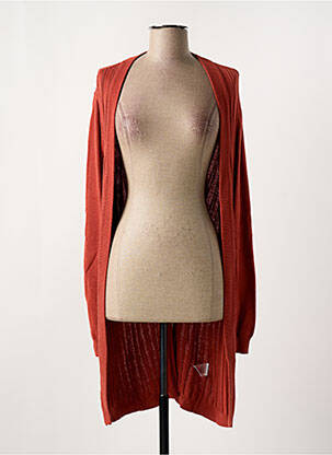 Vestă cu mâneci lungi portocaliu FRANSA femeie