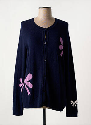 Vestă cu mâneci lungi albastru EUGEN KLEIN femeie