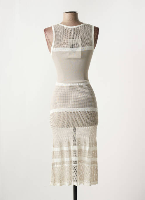 Rochie lungă bej BLEU BLANC ROUGE femeie