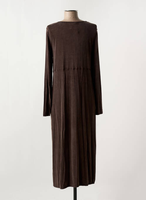 Rochie lungă maro MYRINE ANTWERP femeie