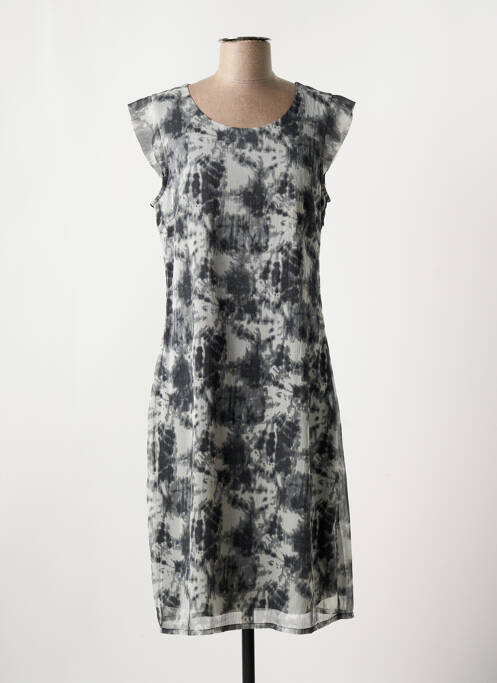 Rochie midi gri FRANSA femeie