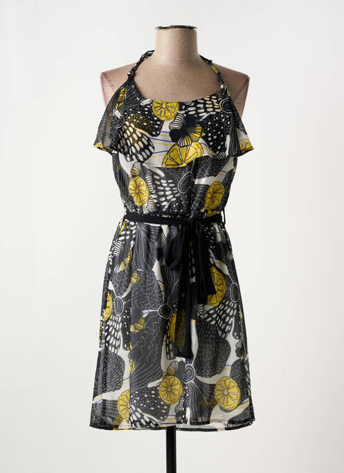 Rochie midi negru DESIGUAL femeie