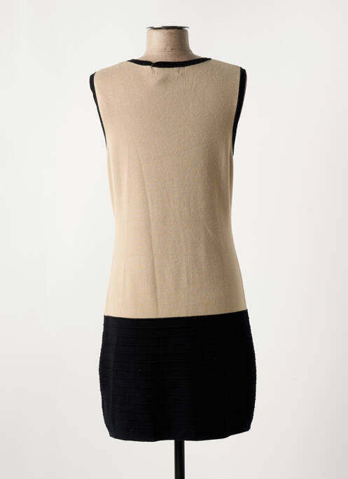 Rochie pulover bej CRISTINA femeie