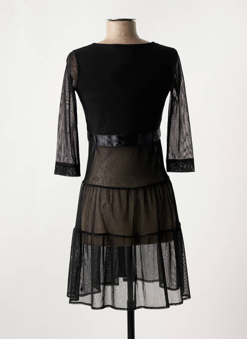 Rochie scurtă negru MAIS IL EST OU LE SOLEIL femeie