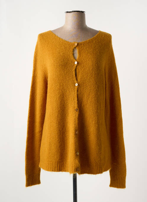 Vestă cu mâneci lungi galben LA FEE MARABOUTEE femeie