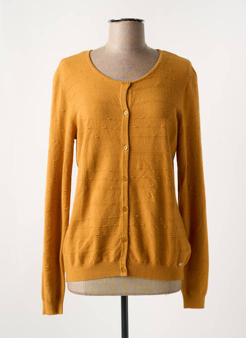 Vestă cu mâneci lungi galben KATMAI femeie