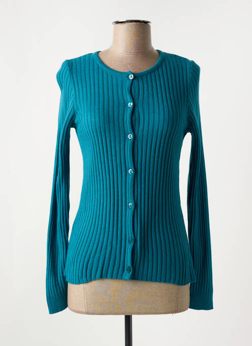 Vestă cu mâneci lungi albastru MD'M femeie