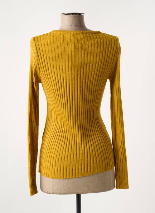 Vestă cu mâneci lungi galben MD'M femeie