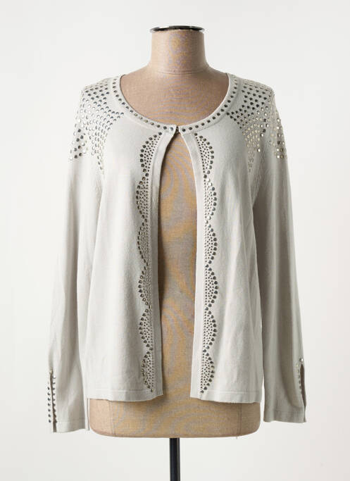 Vestă cu mâneci lungi gri PASSIONI femeie