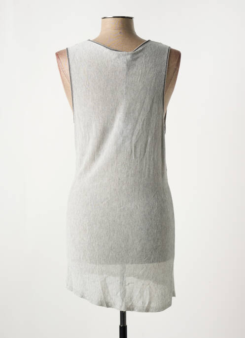 Pulover tunică gri EVA KAYAN femeie