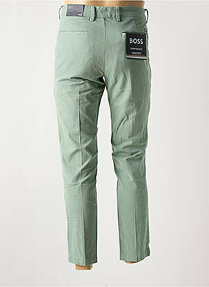 Pantalon chino elasticitate mărime normală verde HUGO BOSS bărbat