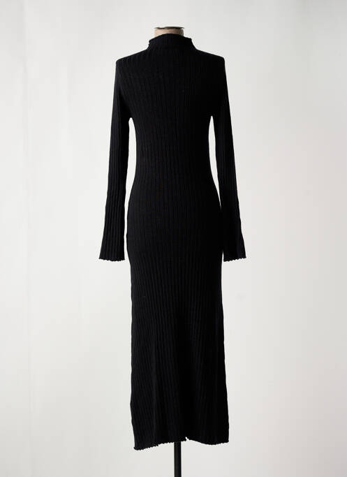 Rochie pulover negru MAJESTIC FILATURES femeie