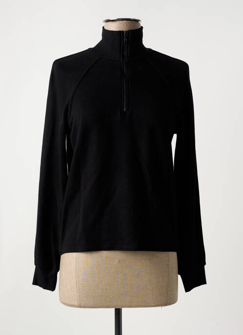 Pulover negru MAJESTIC FILATURES femeie