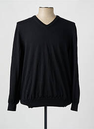 Pulover guler în v mâneci lungi negru HUGO BOSS homme