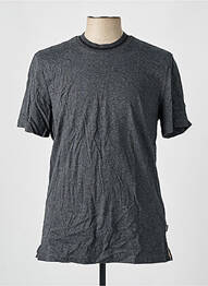Tricou croială cambrată mâneci scurte gri HUGO BOSS bărbat