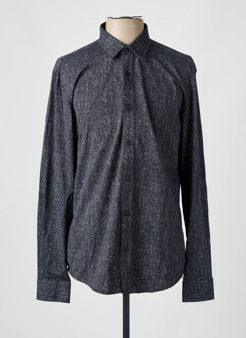 Cămașă cu mâneci lungi gri HUGO BOSS bărbat