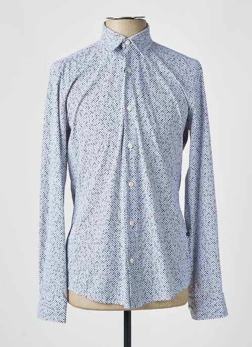 Cămașă cu mâneci lungi gri HUGO BOSS bărbat