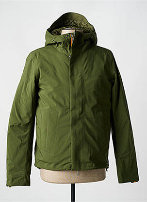 Parka mâneci lungi cu glugă verde KWAY bărbat