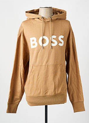 Hanorac mâneci lungi mâneci lungi bej HUGO BOSS bărbat