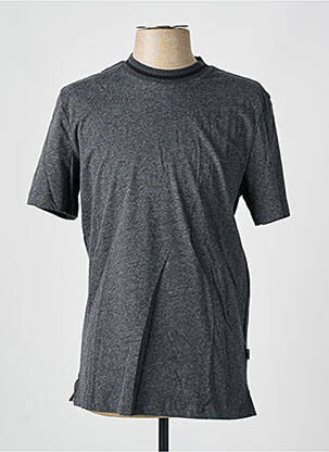 Tricou croială dreaptă mâneci scurte gri HUGO BOSS bărbat
