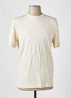 Tricou bej HUGO BOSS bărbat