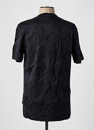 Tricou croială cambrată mâneci scurte negru HUGO BOSS bărbat