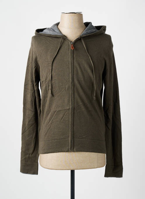 Vestă cu mâneci lungi verde CALA 1789 bărbat