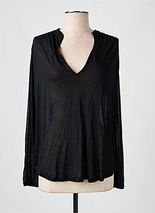 Top negru MAJESTIC FILATURES femeie