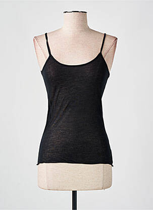 Top negru MAJESTIC FILATURES femeie