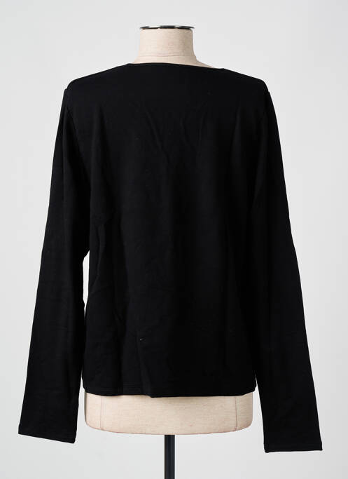 Tricou negru MAJESTIC FILATURES femeie