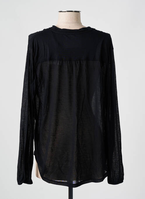 Top negru MAJESTIC FILATURES femeie