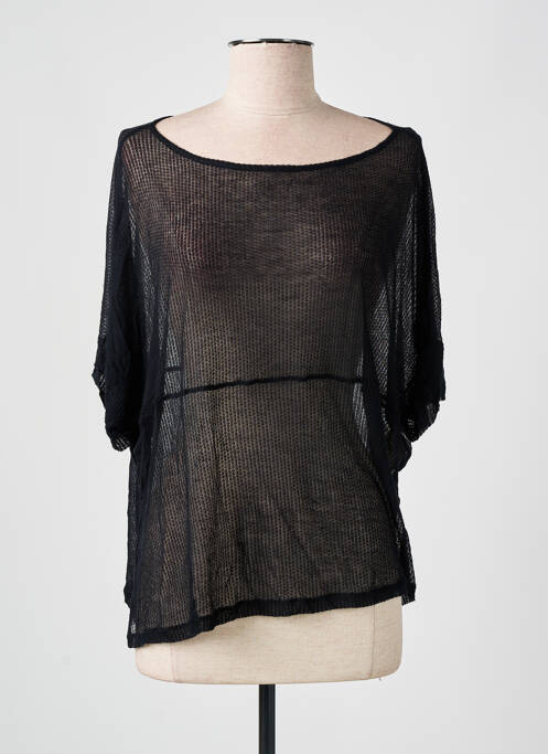 Top negru MAJESTIC FILATURES femeie